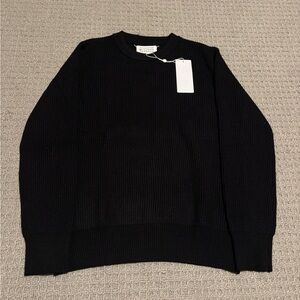 Maison Martin Margiela Black Crewneck Sweater